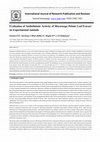 Research paper thumbnail of Evaluation of Anthelmintic Activity of Macaranga Peltata Leaf Extract on Experimental Animals