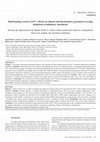 Research paper thumbnail of Fluid heating system (SAF®): effects on clinical and biochemistry parameters in dogs submitted to inhalatory anesthesia