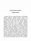 Research paper thumbnail of Was John Locke a Muslim?