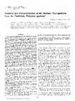 Research paper thumbnail of Isolation and Characterization of the Immune Macroglobulin from the Paddlefish, Polyodon spathula