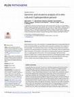 Research paper thumbnail of Genomic and virulence analysis of in vitro cultured Cryptosporidium parvum