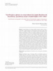 Research paper thumbnail of Tecnificação e gênero no corpo laboral da Legião Brasileira de Assistência: assistência social e modernidade (1945-1964)