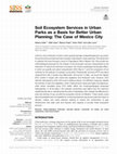 Research paper thumbnail of Cotler et al 2024 Soil ecosystem services in Chapultepec park