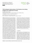 Research paper thumbnail of Controls on the development and persistence of soil moisture drought across Southwestern Germany