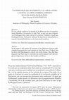 Research paper thumbnail of La persuasión del sentimiento y el amor contra la razón. La crítica kierkegardiana de la filosofía de Jean Paul