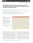 Research paper thumbnail of Developmental and Ultrastructural Characterization and Phylogenetic Analysis of Trypanosoma herthameyeri n. sp of Brazilian Leptodactilydae Frogs