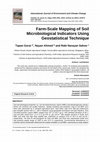 Research paper thumbnail of Farm-Scale Mapping of Soil Microbiological Indicators Using Geostatistical Technique