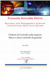 Research paper thumbnail of I Sistemi di Controllo nelle imprese. Macro e micro controllo di gestione