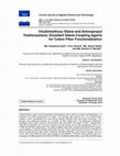 Research paper thumbnail of Vinyltrimethoxy Silane and Aminopropyl Triethoxysilane: Excellent Silane Coupling Agents for Cotton Fiber Functionalization