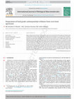 Research paper thumbnail of Preparation of food grade carboxymethyl cellulose from corn husk agrowaste