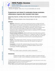 Research paper thumbnail of Progesterone and vitamin D combination therapy modulates inflammatory response after traumatic brain injury