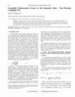 Research paper thumbnail of Linewidth Enhancement Factor in the Quantum Dots: Non-Thermal Coupling Case