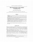 Research paper thumbnail of Role of gap dynamics in the evolution of masting of trees