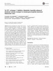 Research paper thumbnail of Na+/H+ exchanger 3 inhibitor diminishes hepcidin-enhanced duodenal calcium transport in hemizygous β-globin knockout thalassemic mice