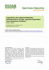 Research paper thumbnail of Jugendliche ohne allgemeinbildenden Schulabschluß in Europa: regionale Disparitäten eines tabuisierten Problems