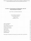 Research paper thumbnail of Oxycodone: A Current Perspective on its Pharmacology, Abuse and Pharmacotherapeutic Developments