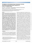 Research paper thumbnail of The Majority of Viral-Cellular Fusion Transcripts in Cervical Carcinomas Cotranscribe Cellular Sequences of Known or Predicted Genes