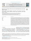 Research paper thumbnail of Renal injury and hepatic effects from the methylimidazolium ionic liquid M8OI in mouse