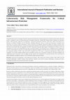 Research paper thumbnail of Cybersecurity Risk Management Frameworks for Critical Infrastructure Protection