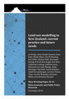 Research paper thumbnail of Land-Use Modelling in New Zealand: Current Practice and Future Needs