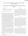 Research paper thumbnail of Conjuring an Experimental Spirit at the Religious Studies Review