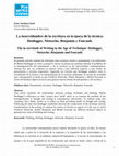 Research paper thumbnail of La inservidumbre de la escritura en la época de la técnica:  Heidegger, Nietzsche, Benjamin y Foucault