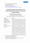 Research paper thumbnail of Strategi Komunikasi Posyandu Mawar 22 Dalam Program Pekan Imunisasi Nasional Di Sukatani Depok