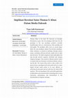 Research paper thumbnail of Implikasi Revolusi Sains Thomas S. Khun dalam Media Dakwah