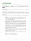 Research paper thumbnail of Implantable cardioverter defibrillator therapy in grown-up patients with transposition of the great arteries—role of anti-tachycardia pacing