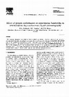 Research paper thumbnail of Effect of protein conformation on experimental bandwidths in reversed-phase high-performance liquid chromatography