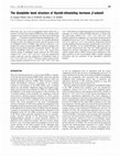 Research paper thumbnail of The disulphide bond structure of thyroid-stimulating hormone β-subunit