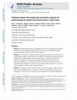 Research paper thumbnail of Smoking relapse and weight gain prevention program for postmenopausal weight-concerned women: A pilot study