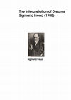 Research paper thumbnail of The Interpretation of Dreams -Sigmund Freud