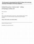 Research paper thumbnail of Katibah Nusantara : Islamic state’s Malay Archipelago combat unit