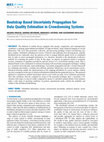 Research paper thumbnail of Bootstrap Based Uncertainty Propagation for Data Quality Estimation in Crowdsensing Systems