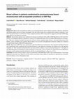 Research paper thumbnail of Breast softness in patients randomised to postmastectomy breast reconstruction with an expander prosthesis or DIEP flap