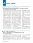 Research paper thumbnail of Lunar Sulfur Capture System