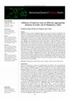 Research paper thumbnail of Influence of land use type on different aggregating elements of acidic soil of Meghalaya, India