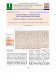 Research paper thumbnail of Evaluation of Bacterial Endophytes for their Plant Growth Promotion in vitro Condition