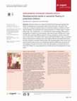 Research paper thumbnail of Developmental trends in semantic fluency in preschool children