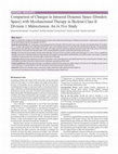 Research paper thumbnail of Comparison of Changes in Intraoral Dynamic Space (Donders Space) with Myofunctional Therapy in Skeletal Class II Division 1 Malocclusion: An In Vivo Study