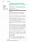 Research paper thumbnail of Clinical Insights Into Addressing Constricted Maxillary Arch in Angle’s Class II Malocclusion: A Case Report