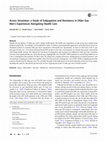 Research paper thumbnail of Across Serostatus: a Study of Subjugation and Resistance in Older Gay Men’s Experiences Navigating Health Care