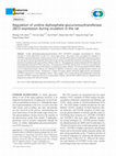 Research paper thumbnail of Regulation of uridine diphosphate glucuronosyltransferase during the acute‐phase response