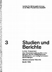 Research paper thumbnail of Die Zusammensetzung des Lehrkörpers an den Pädagogischen Hochschulen und entsprechenden Einrichtungen, Wintersemester 1964/65