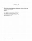 Research paper thumbnail of Improving student learning through the use of classroom quizzes: Three years of evidence from the Columbia Middle School project