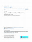 Research paper thumbnail of Biochemical processes in sagebrush ecosystems: Interactions with terrain