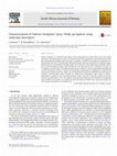 Research paper thumbnail of Characterization of Talinum triangulare (Jacq.) Willd. germplasm using molecular descriptors