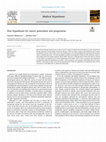 Research paper thumbnail of New hypotheses for cancer generation and progression