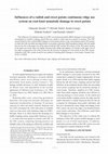 Research paper thumbnail of Influences of a radish and sweet potato continuous ridge use system on root-knot nematode damage to sweet potato